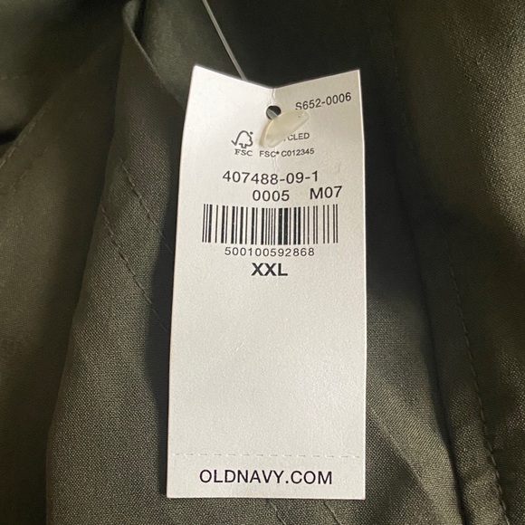 NWT Extra High-Waisted StretchTech Cargo Jogger Pants - Heritage Green - Picture 5 of 5